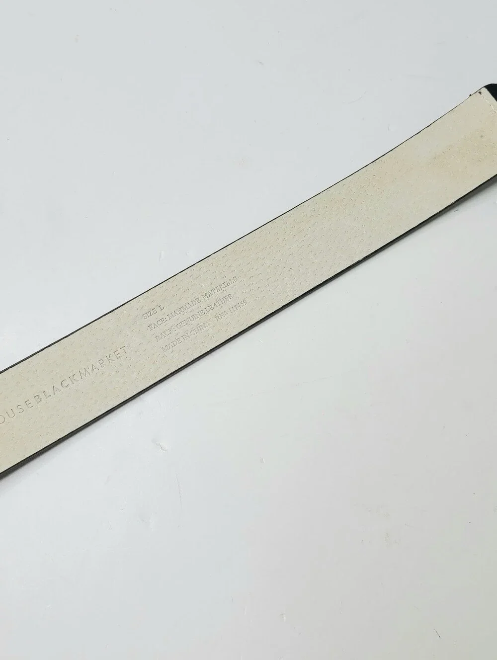 White House Black Market Crystal Embellished Stretch Belt